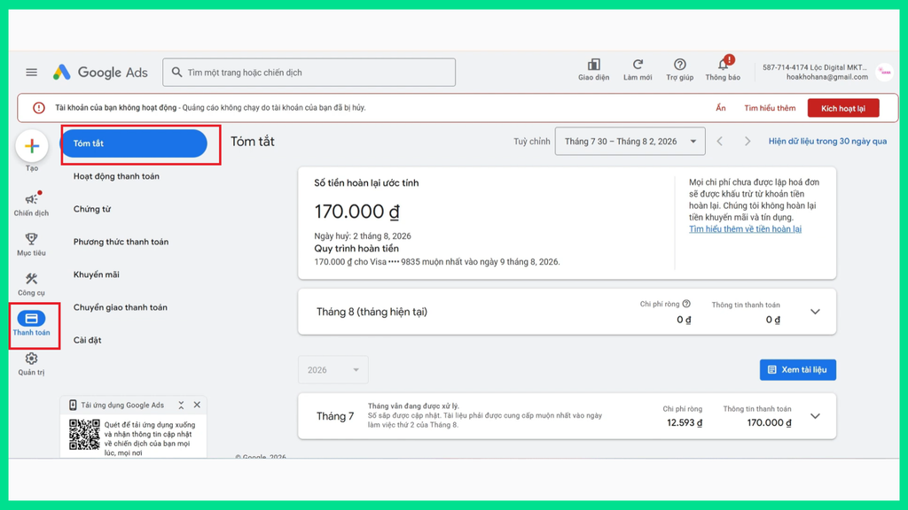 Yêu cầu hoàn tiền Google Ads: Điều kiện và quy trình đúng quy định hoàn tiền nhanh chóng 5 yeu cau hoan tien google ads 5