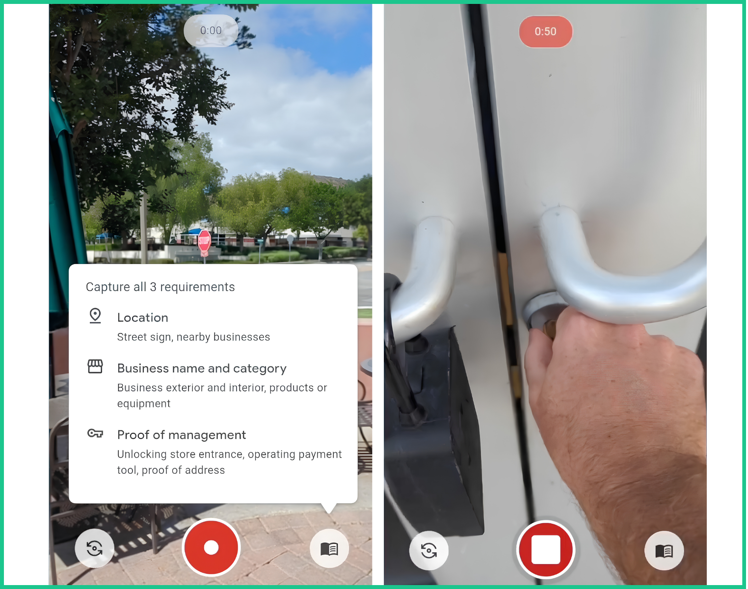 Google yêu cầu video xác minh doanh nghiệp ghi lại vị trí, thông tin kinh doanh và bằng chứng quyền quản lý