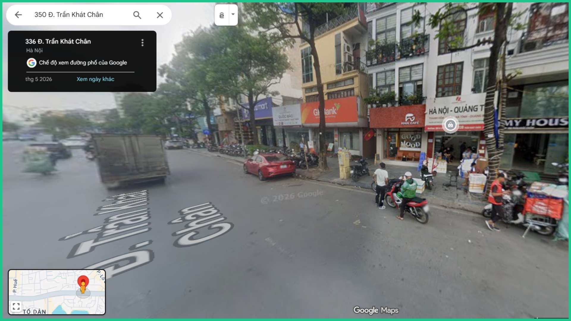 Chế độ xem đường phố của Google Maps