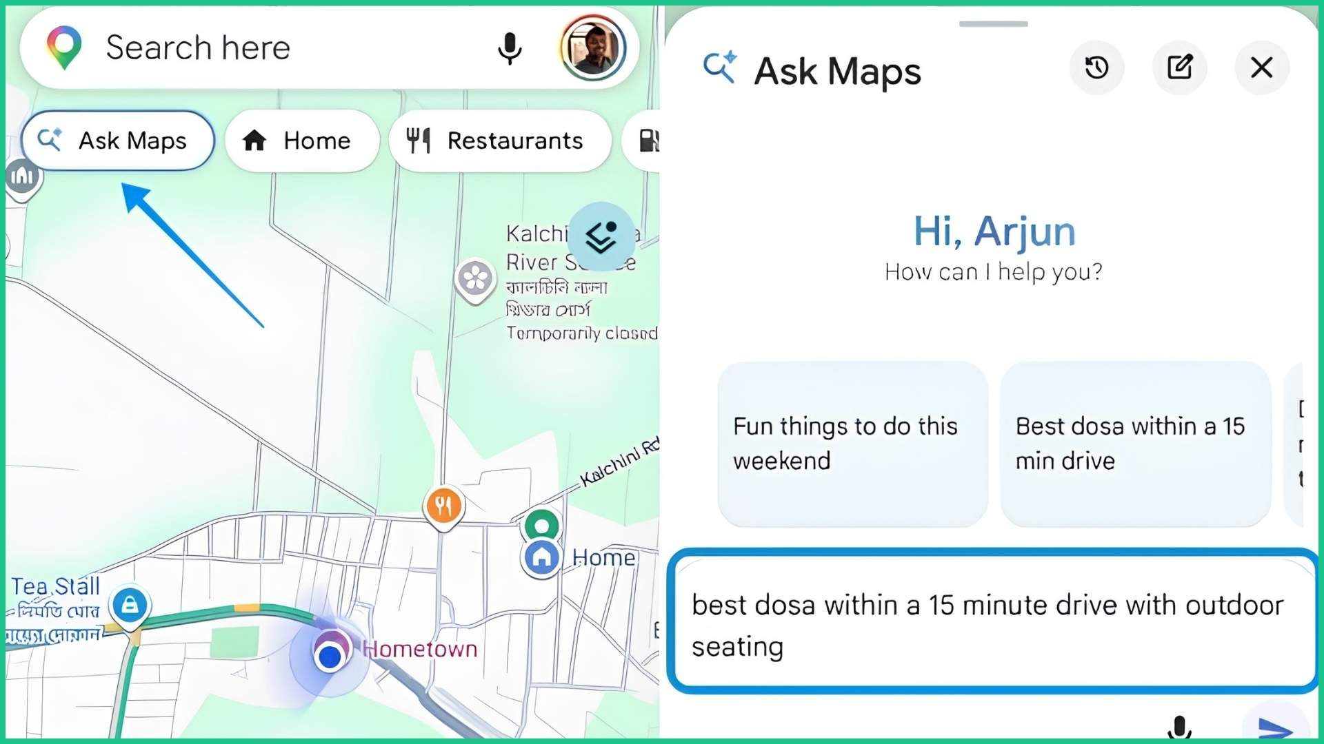 Trợ lý ảo Gemini tích hợp sẵn trong Google Maps