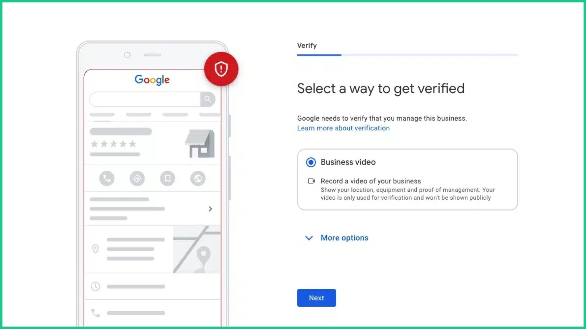 Google sẽ cung cấp phương thức x&aacute;c minh kh&aacute;c sau qu&aacute; tr&igrave;nh kiểm tra v&agrave; chấp nhận hủy y&ecirc;u cầu x&aacute;c minh cũ